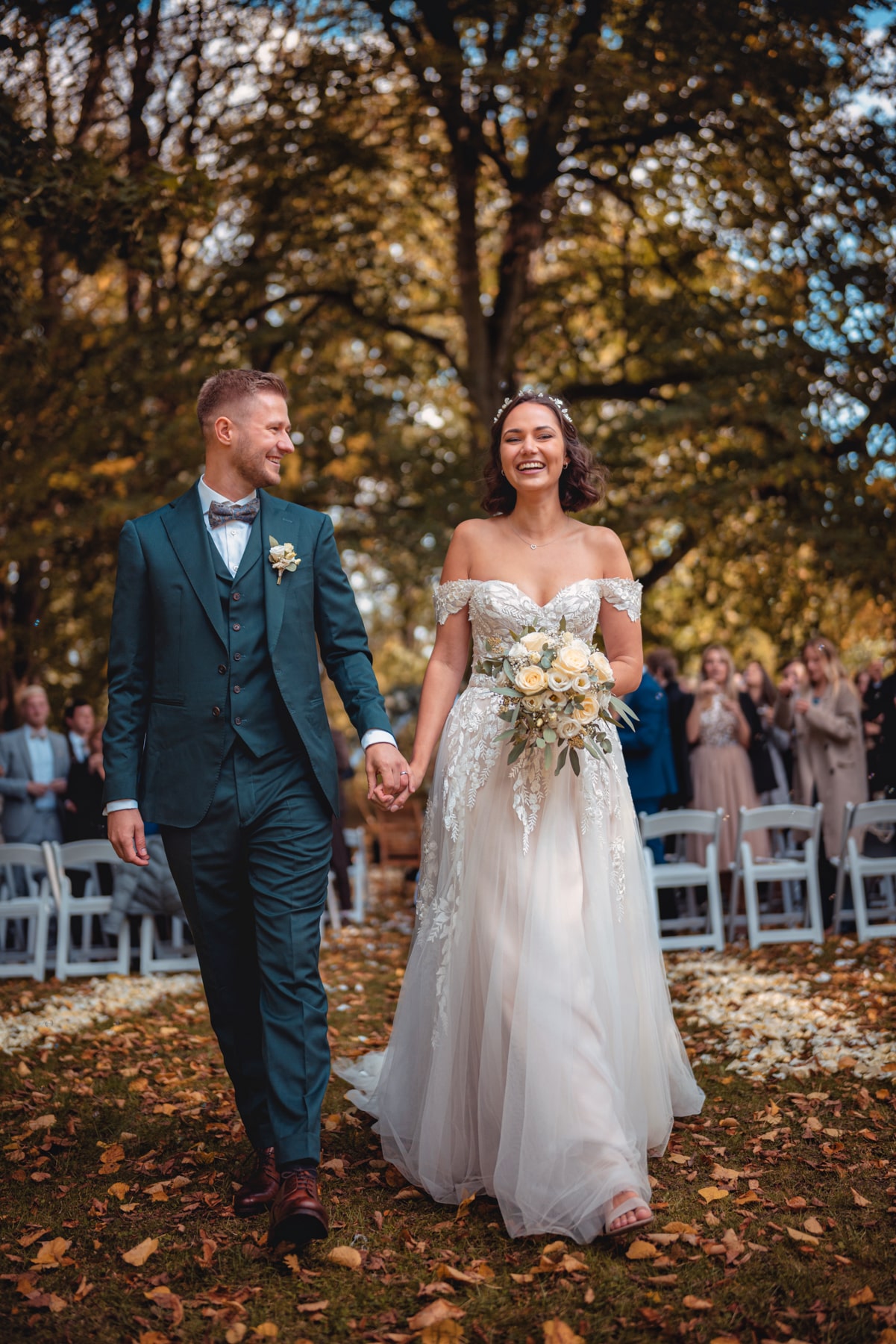 Auszug aus der Trauung