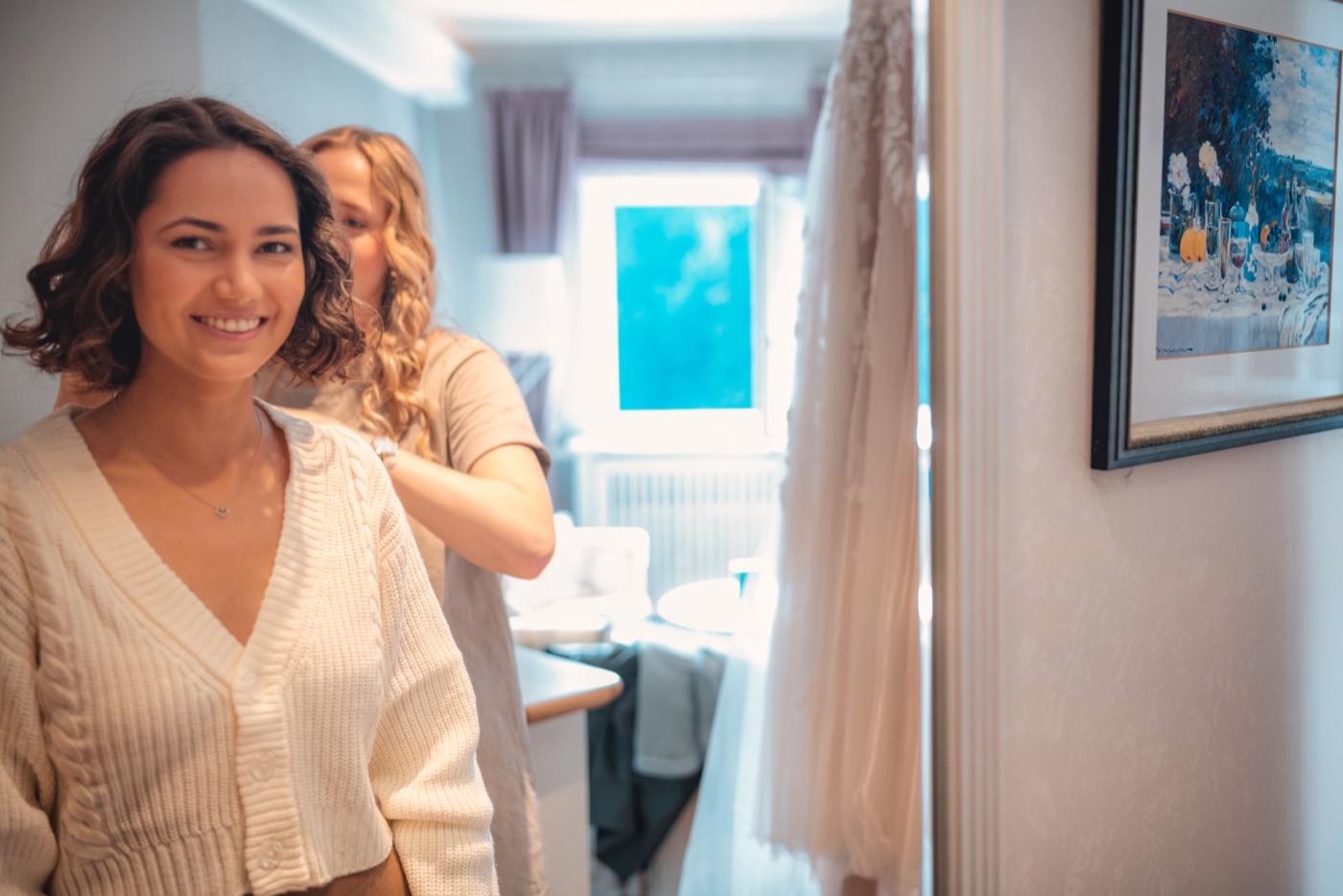 Getting Ready der Braut – Hochzeitsfotografie Hamburg