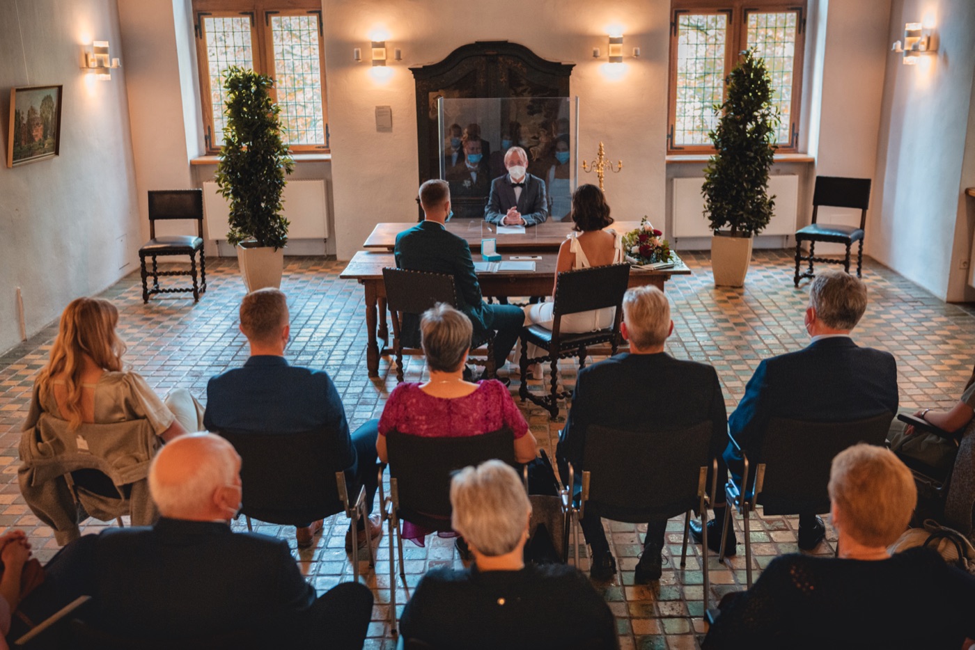 Standesamtliche Trauung im Schloss Reinbek