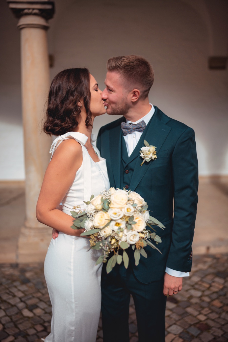 Hochzeitsdekoration im Schloss Reinbek – Blumen und Details